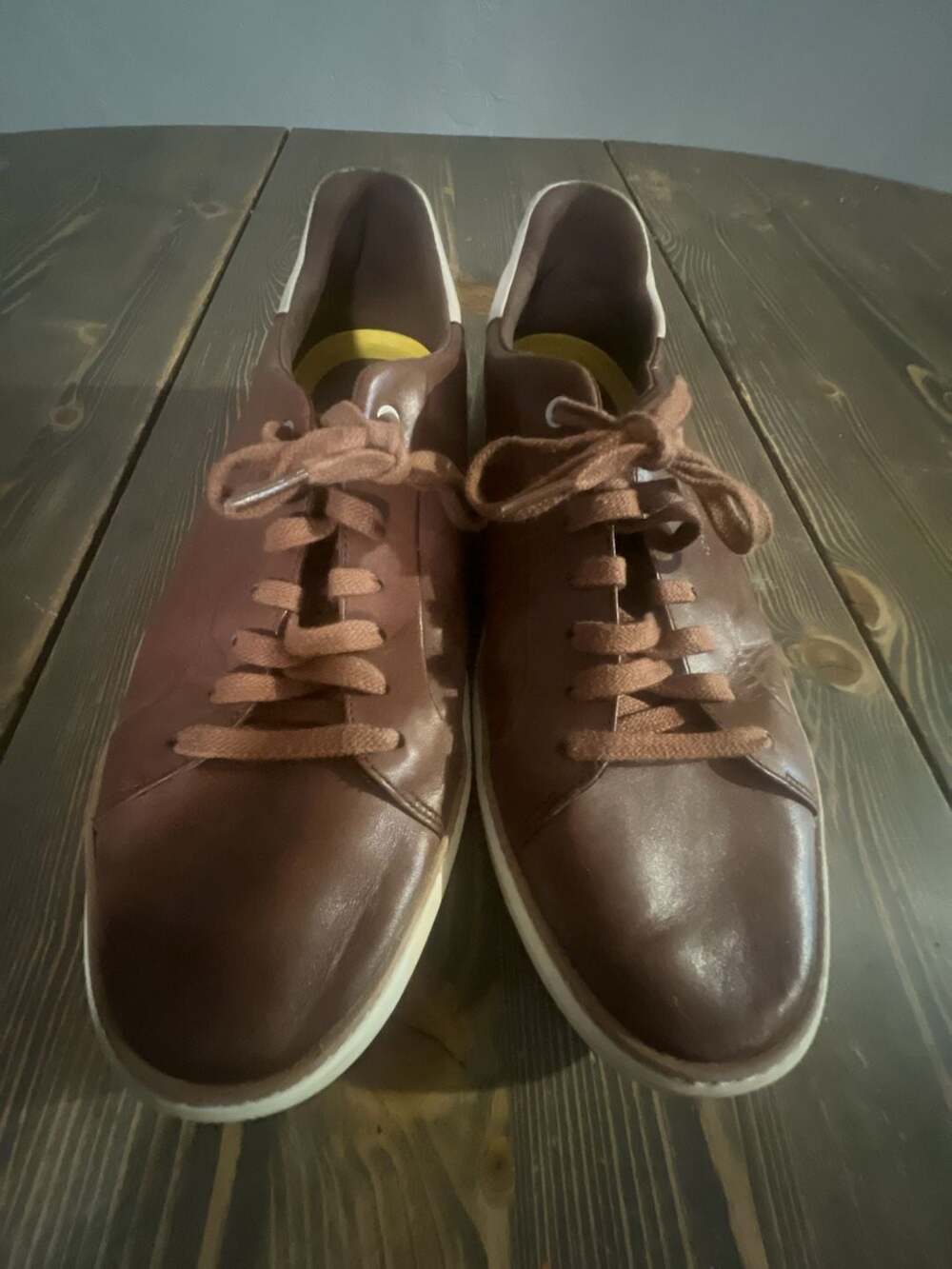Cole Haan GrandPro Rally Sneaker Size 10.5M Brown Leather